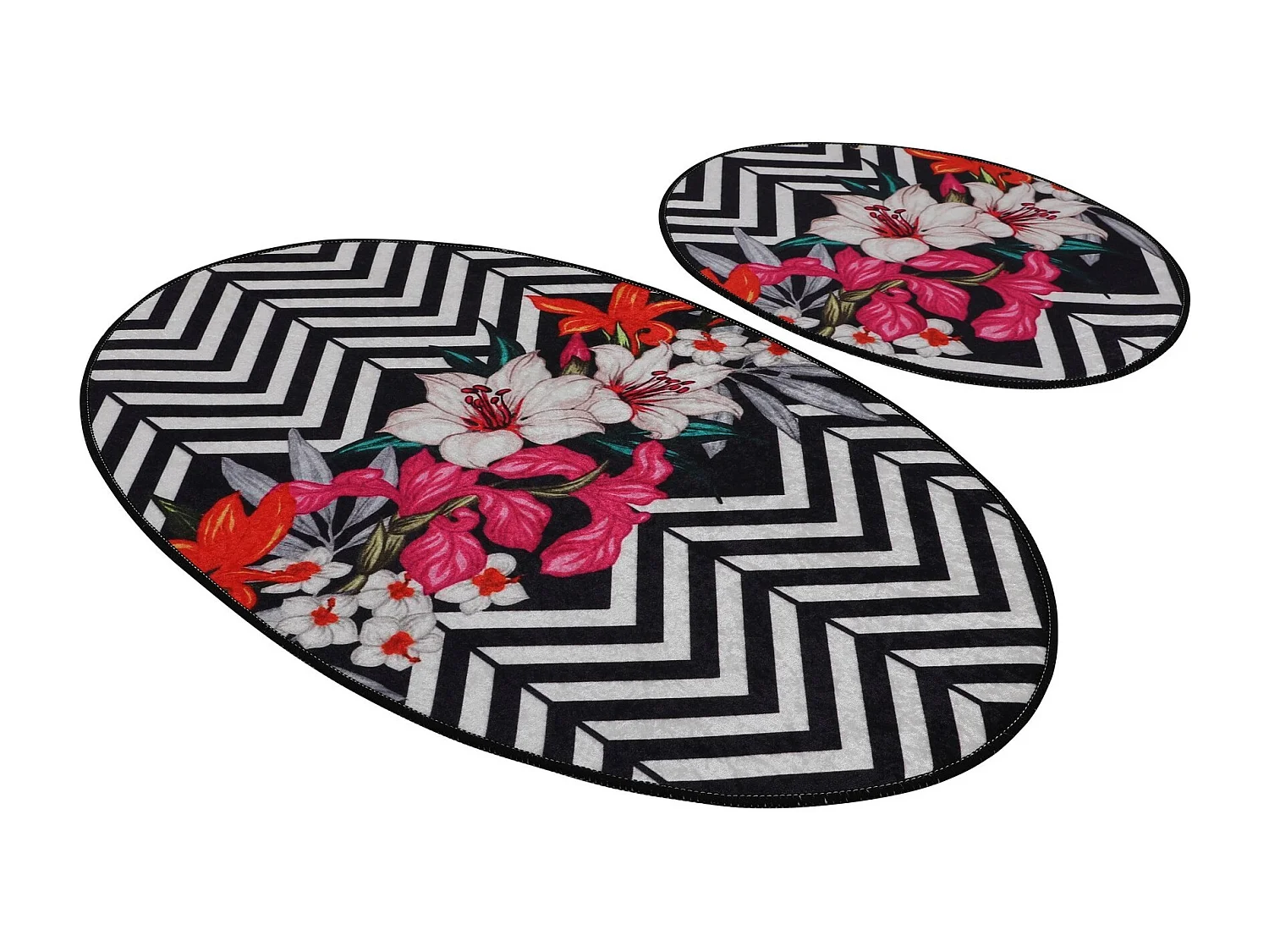 Alfombra de baño Set (2 piezas) Marken multicolor
