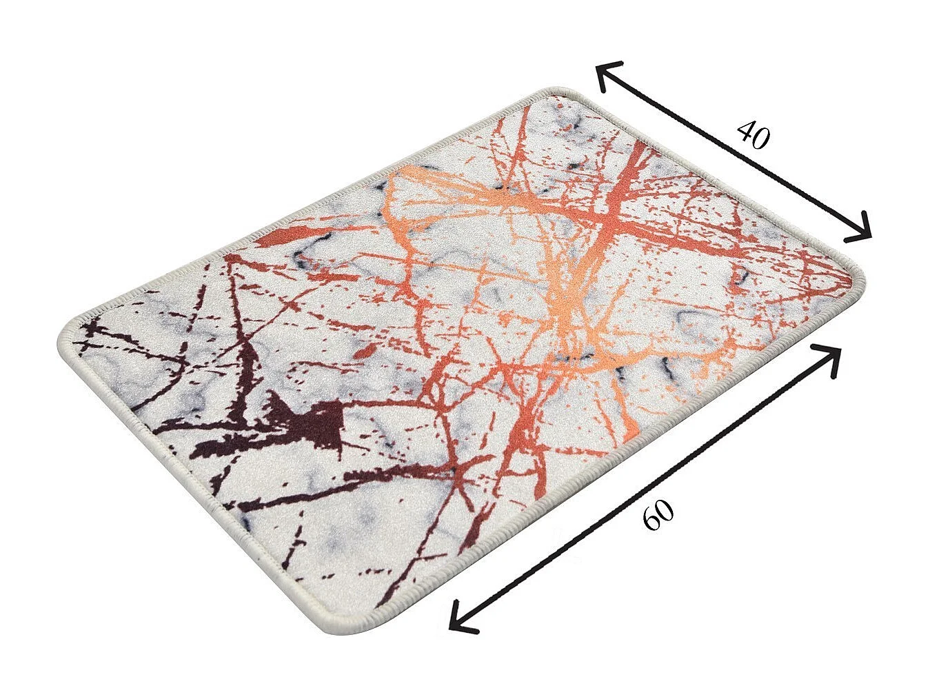 Alfombra de baño Shine (40 x 60) multicolor