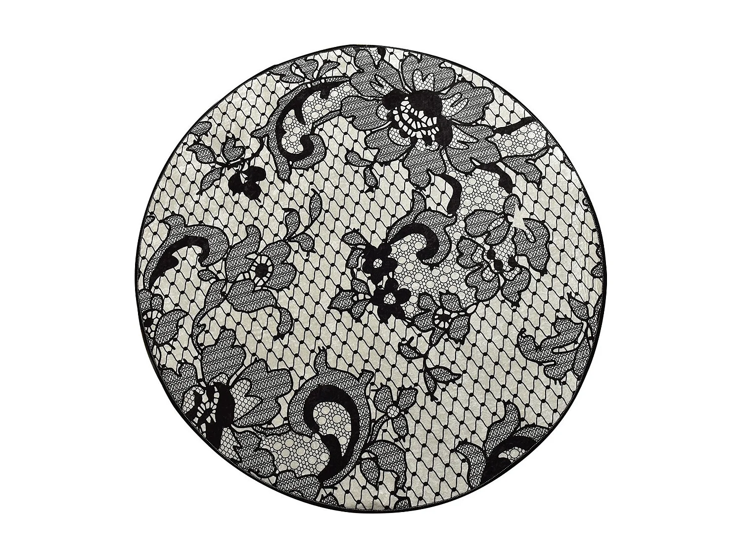 Alfombra de baño Lace DJT multicolor
