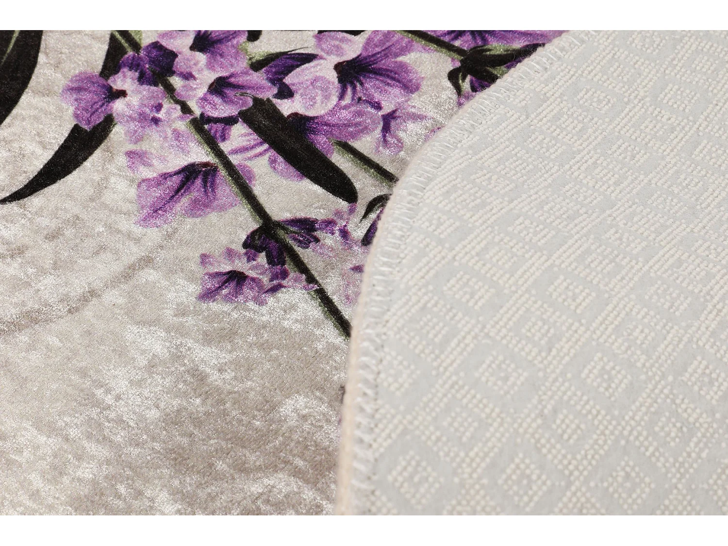 Alfombra de baño Set (3 piezas) Lavender multicolor