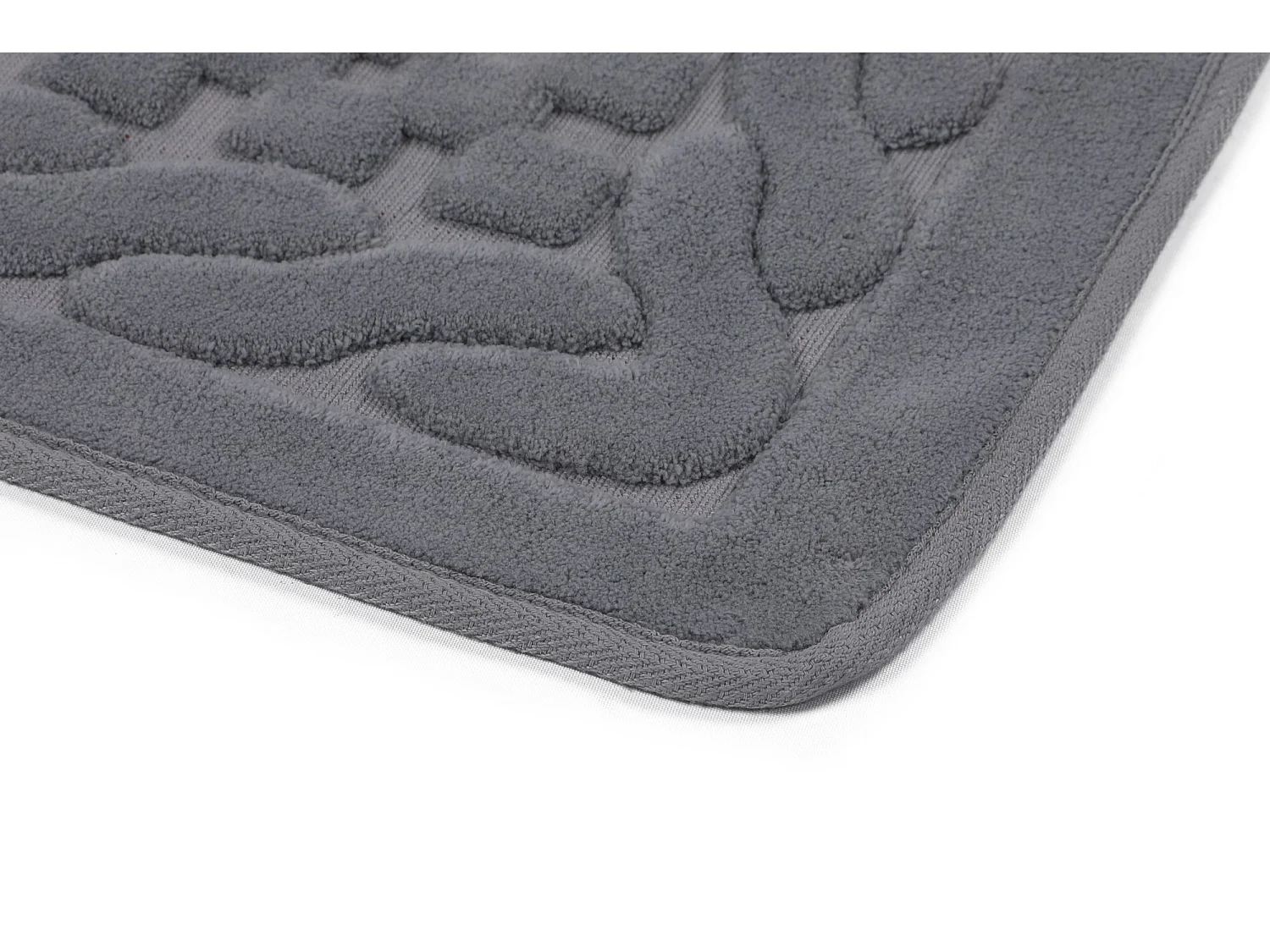 Alfombra de baño Set (2 piezas) Bambi Cotton  gris