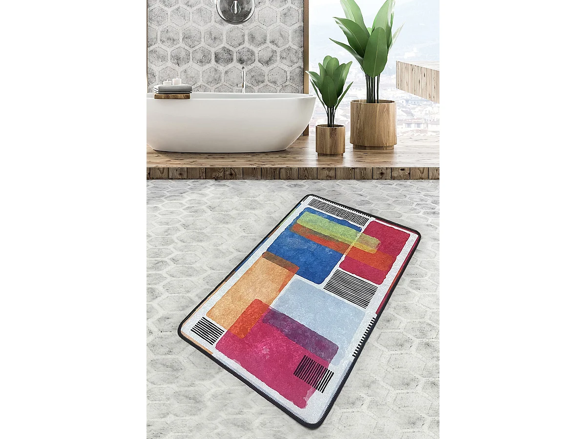 Alfombra de baño Milora  multicolor