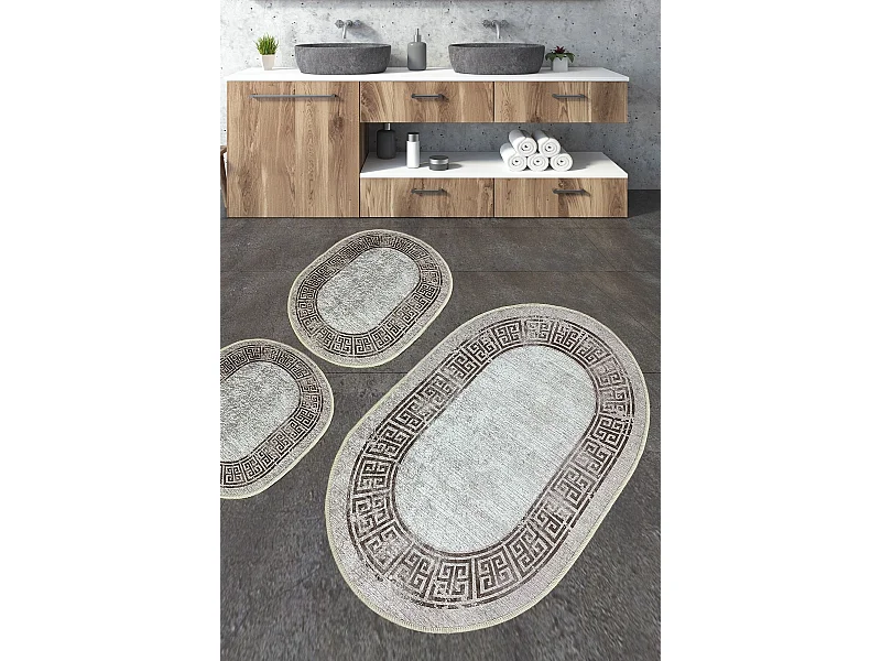 Alfombra de baño Set (3 piezas) Arturo multicolor