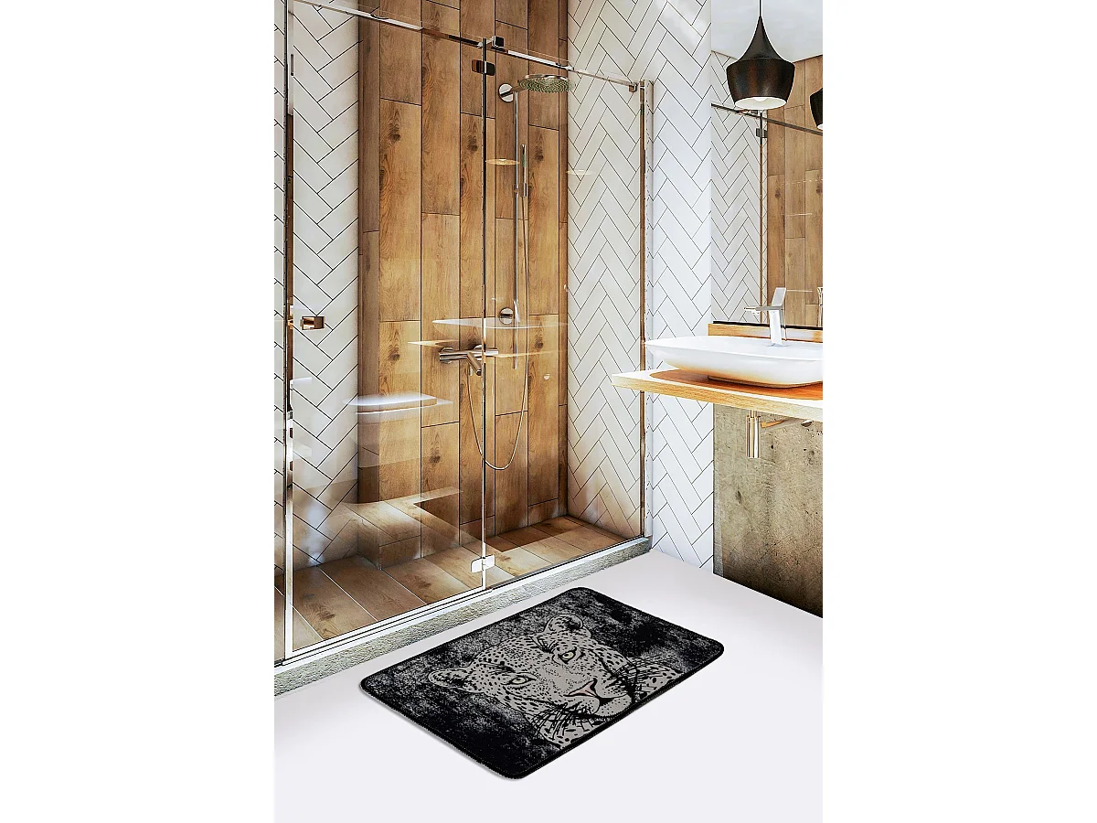 Alfombra de baño Tiger DJT (40 x 60) multicolor