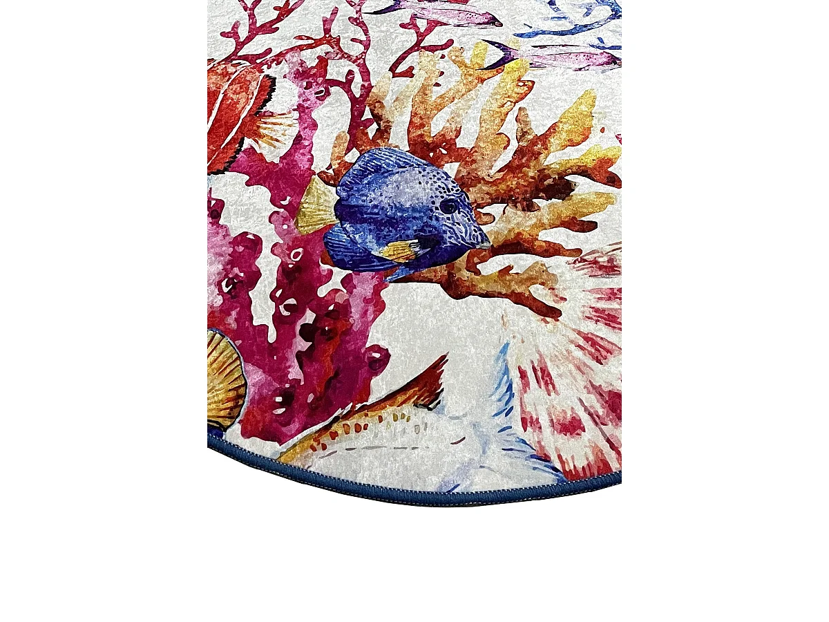 Alfombra de baño Under Djt (100 cm) multicolor