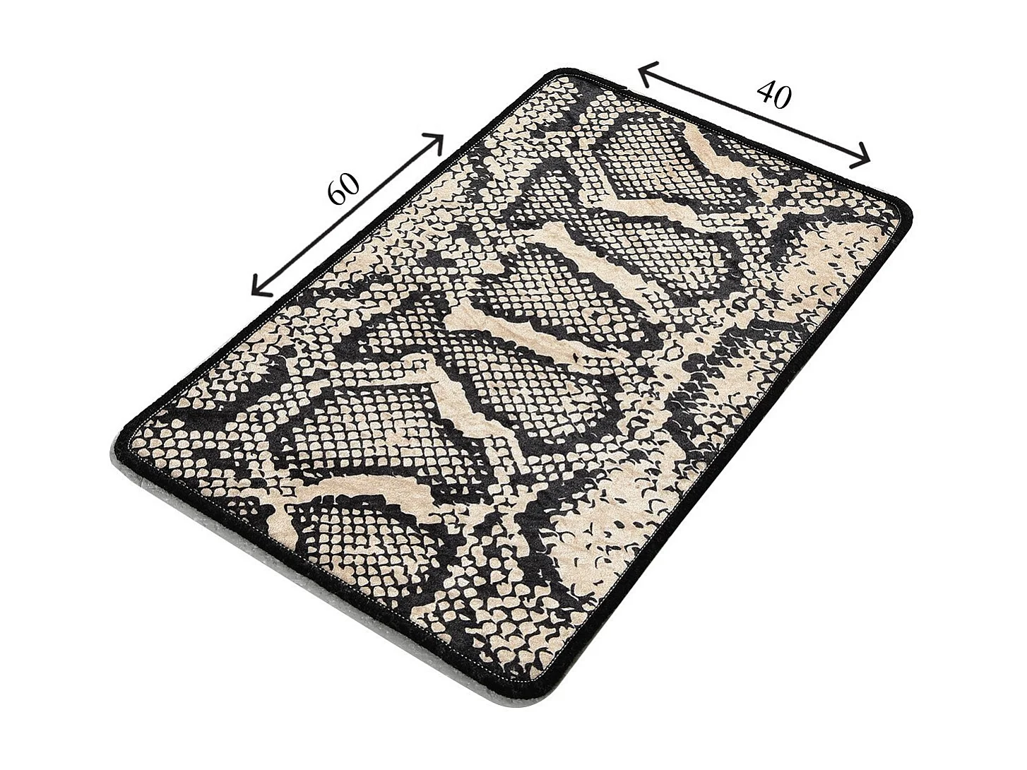 Alfombra de baño Snake DJT (40 x 60) multicolor