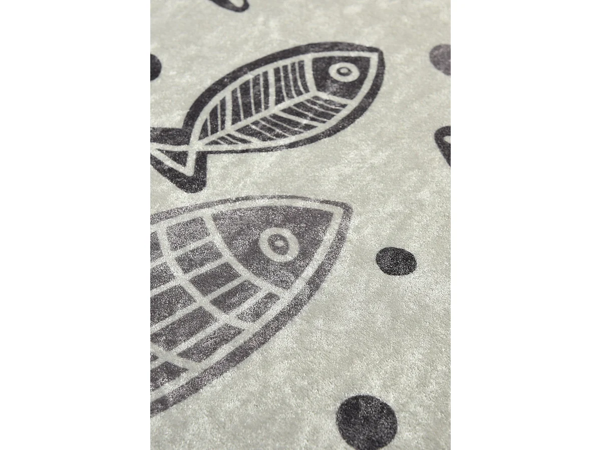 Alfombra de baño Set (2 piezas) Fish DJT  multicolor