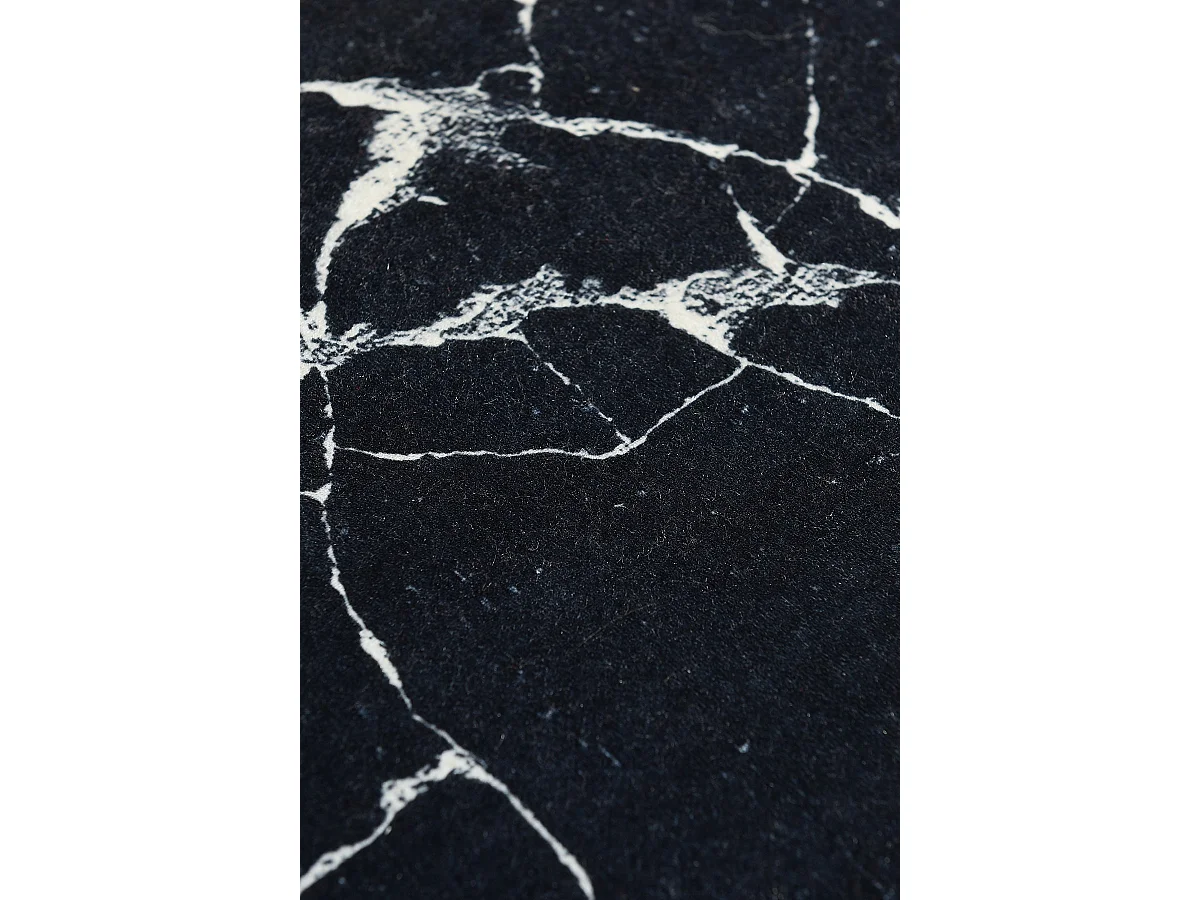 Marmor-Badematte rutschfest waschbar 40x60 cm