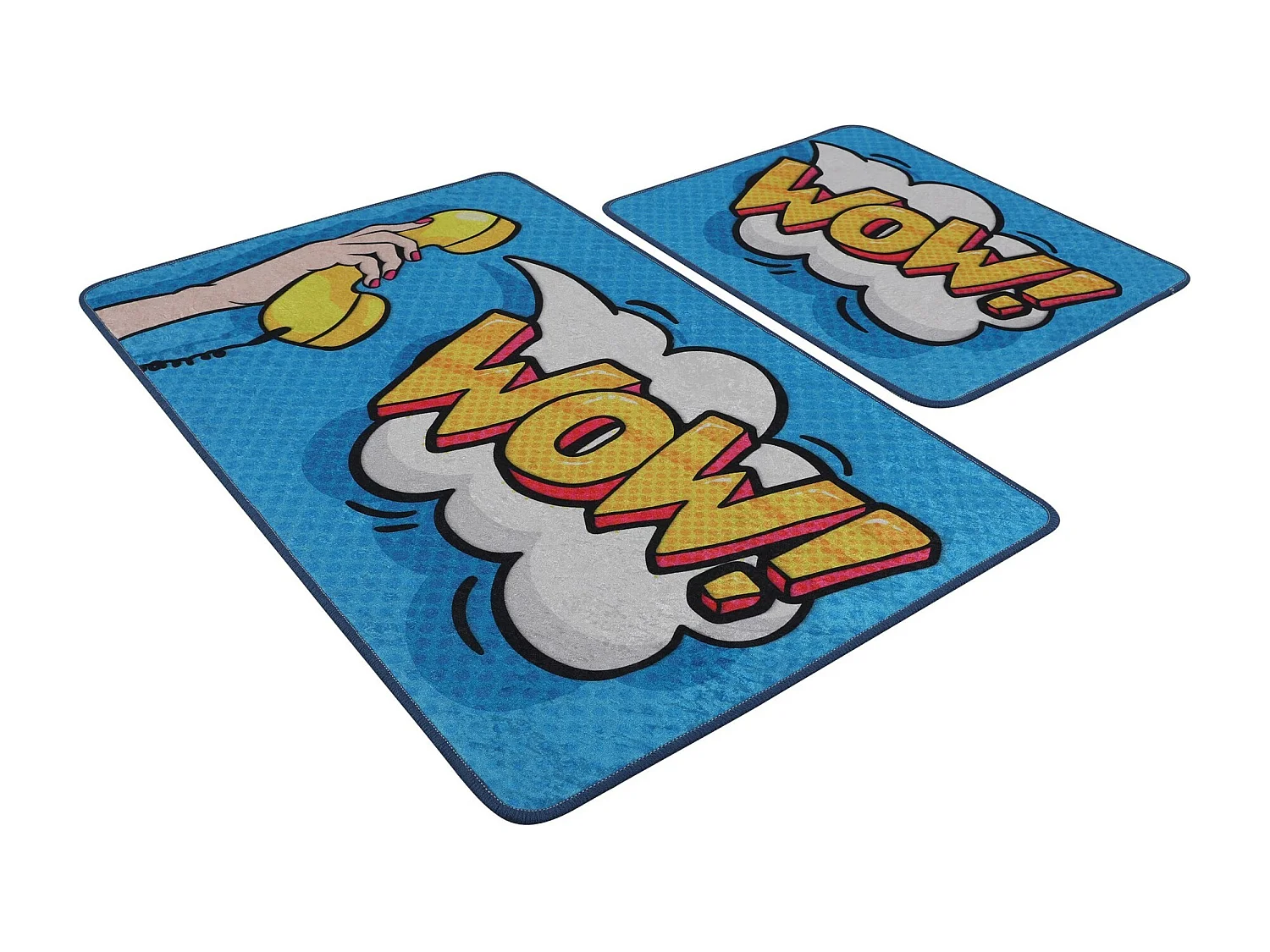 Alfombra de baño Set (2 piezas) Wow multicolor