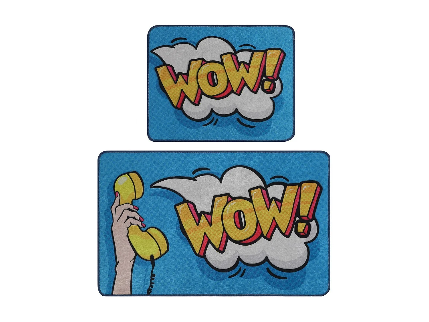 Alfombra de baño Set (2 piezas) Wow multicolor