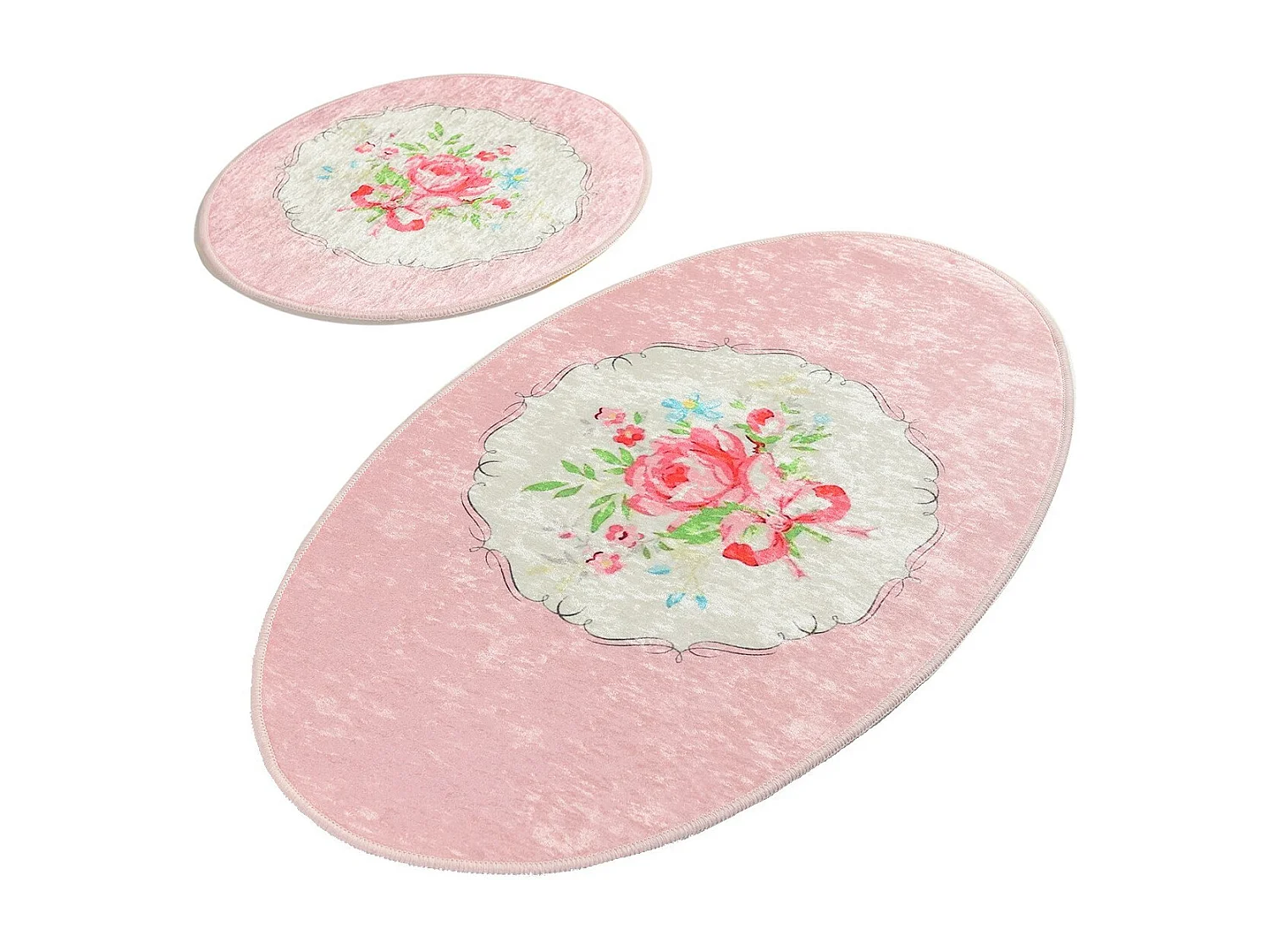 Alfombra de baño Set (2 piezas) Rena DJT multicolor