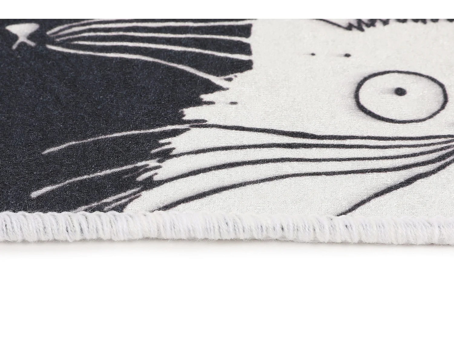 Alfombra de baño White Cats DJT multicolor