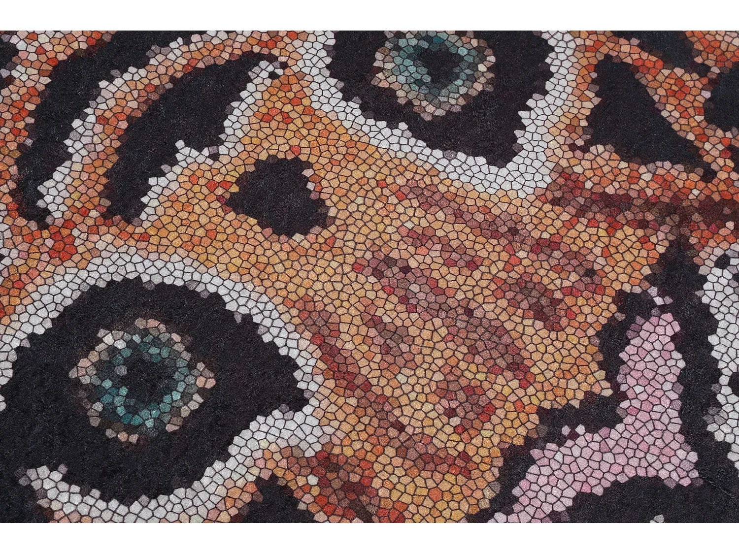 Alfombra de baño Bengal Djt (100 cm) multicolor