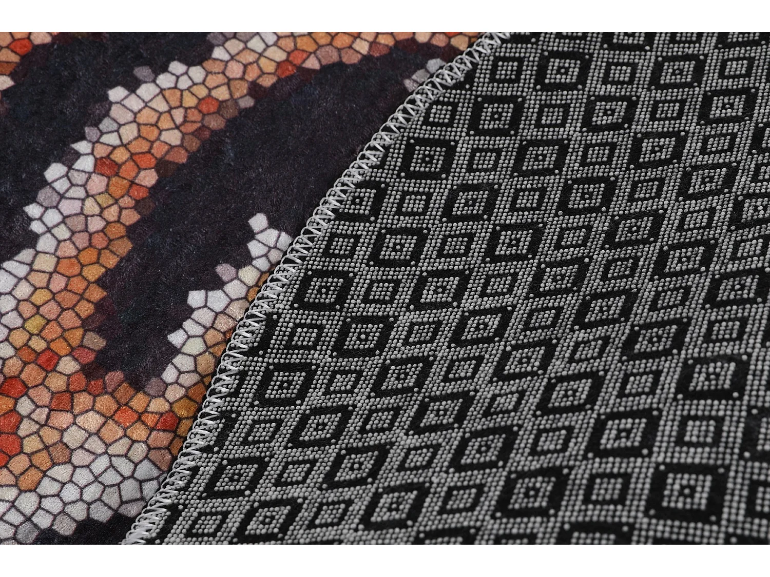 Alfombra de baño Bengal Djt (100 cm) multicolor