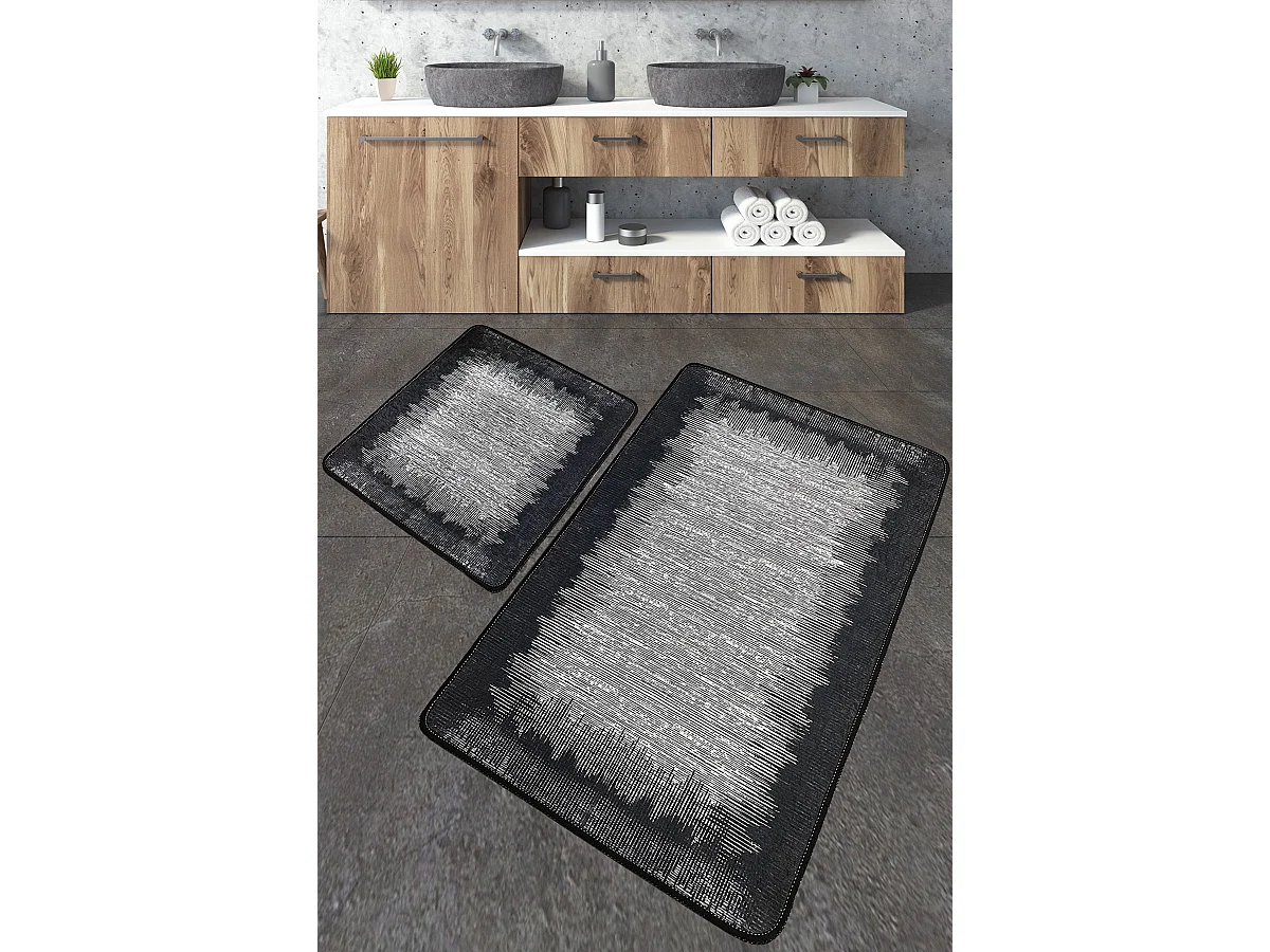 Alfombra de baño Set (2 piezas) Esper multicolor