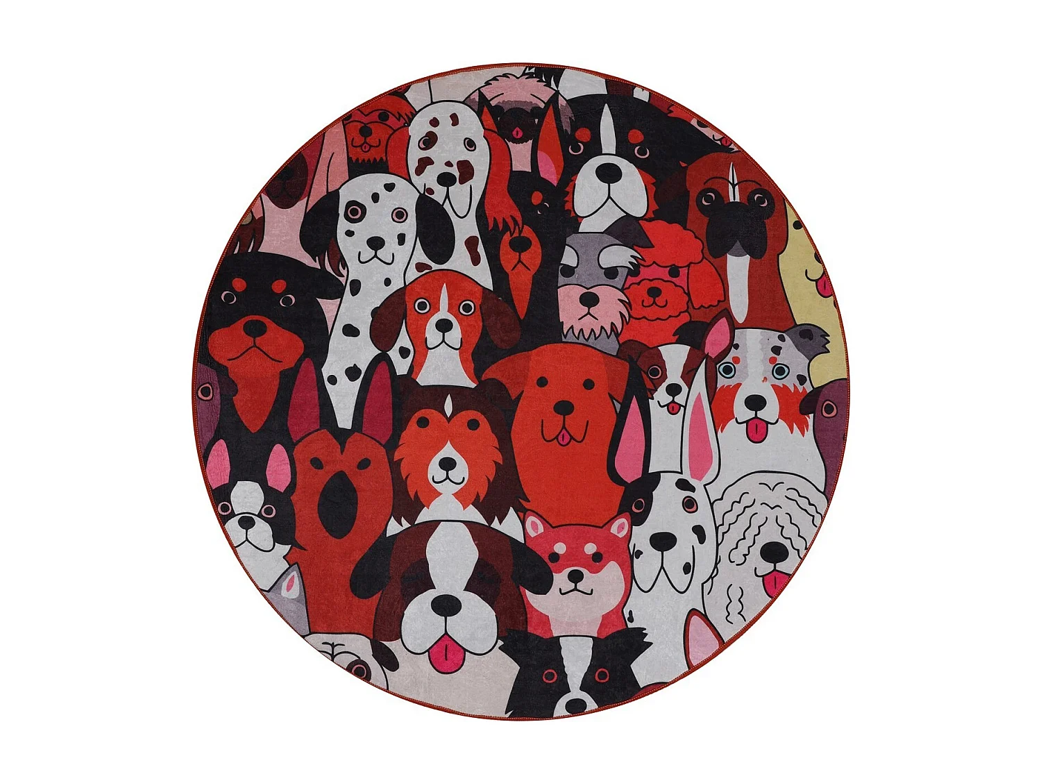 Alfombra de baño Dogs (140) multicolor