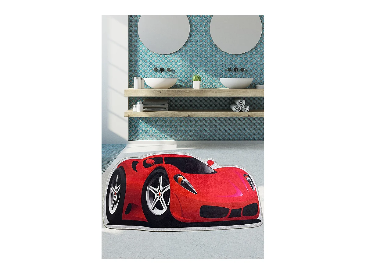 Alfombra de baño Carcar multicolor