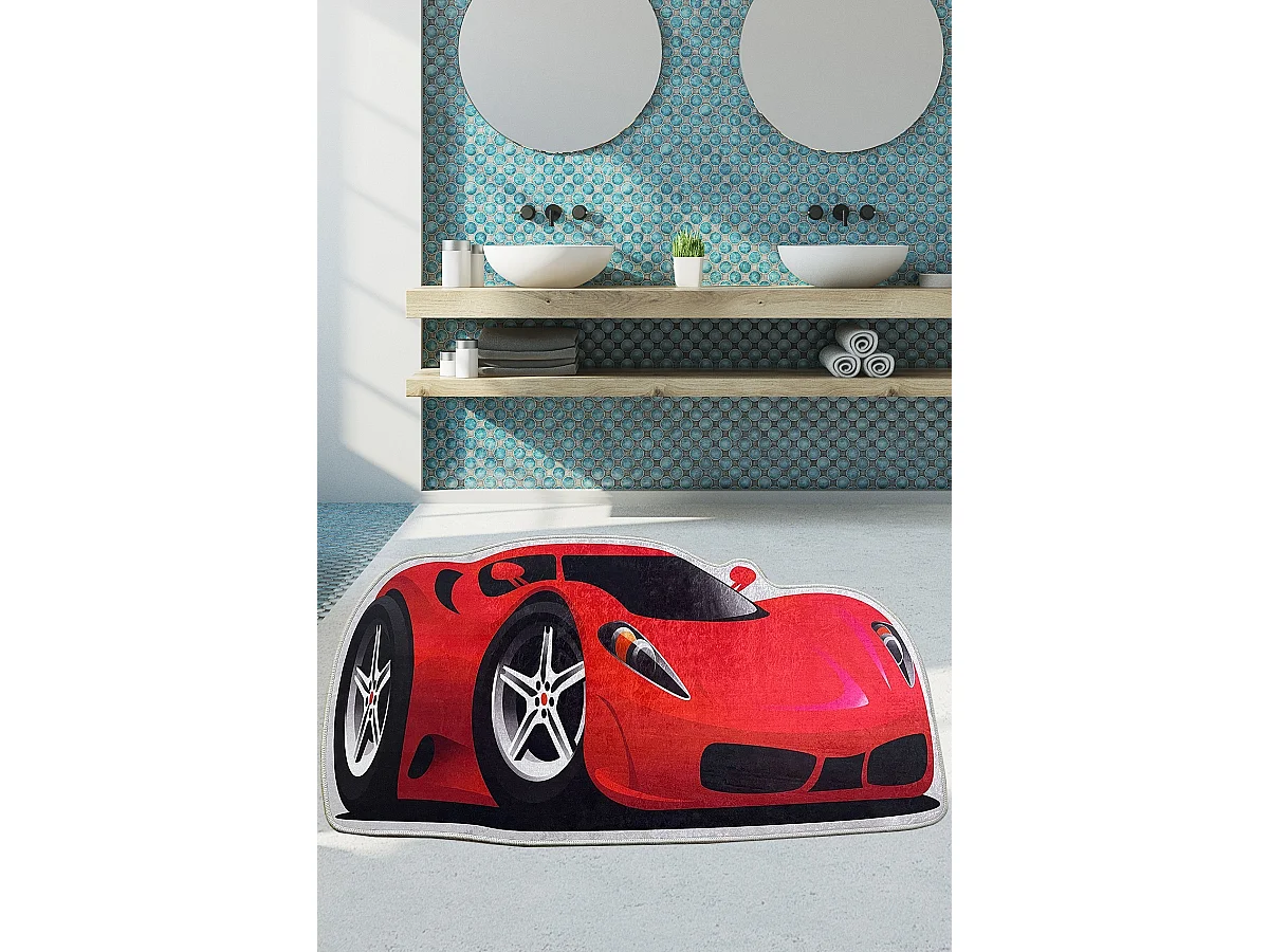 Alfombra de baño Carcar multicolor