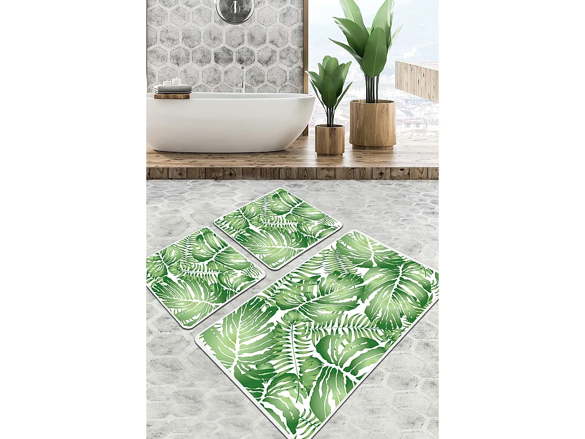 Alfombra de baño Set (2 piezas) Pied Djt  multicolor