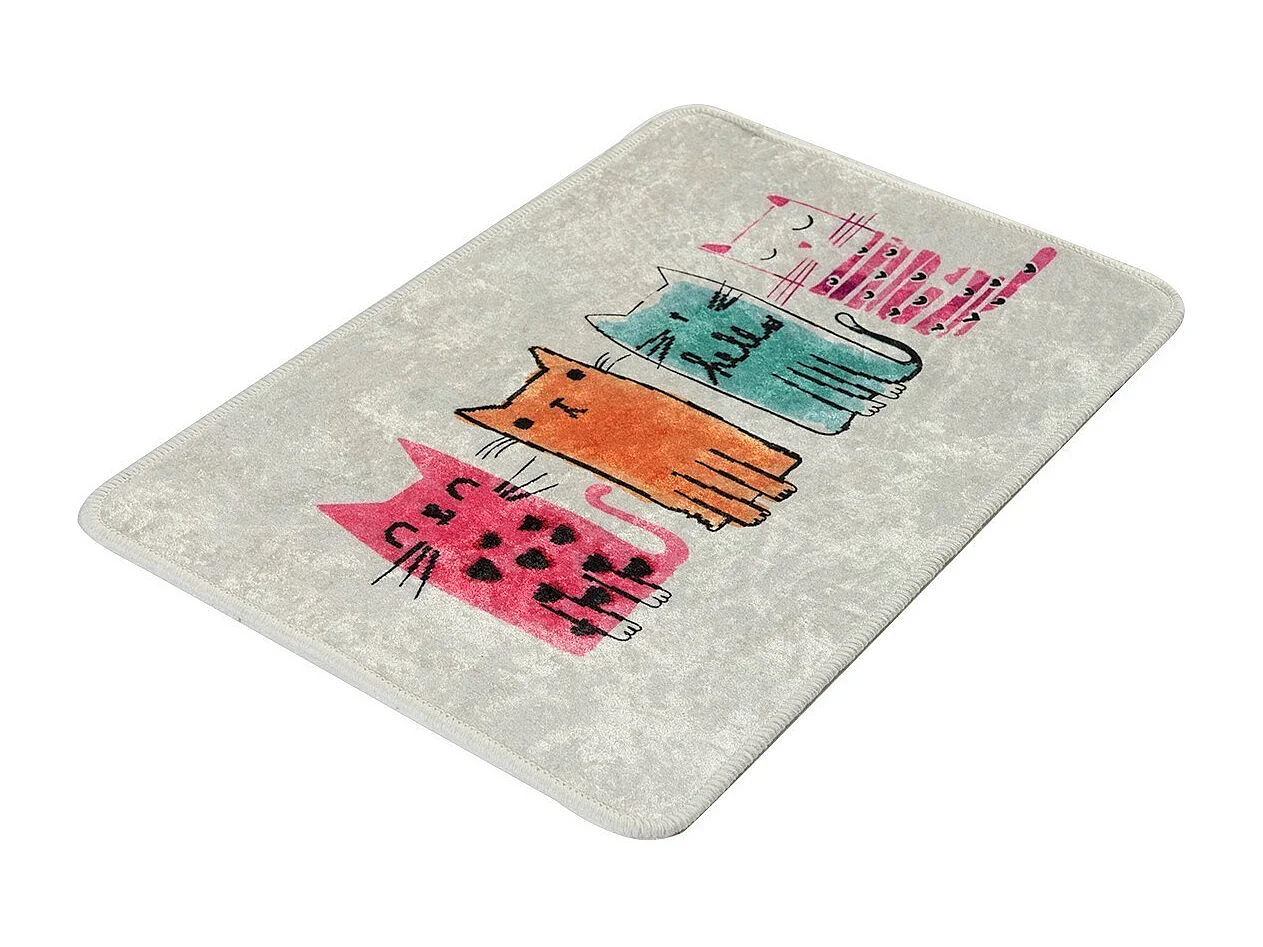 Alfombra de baño Baby Cats (40 x 60) multicolor