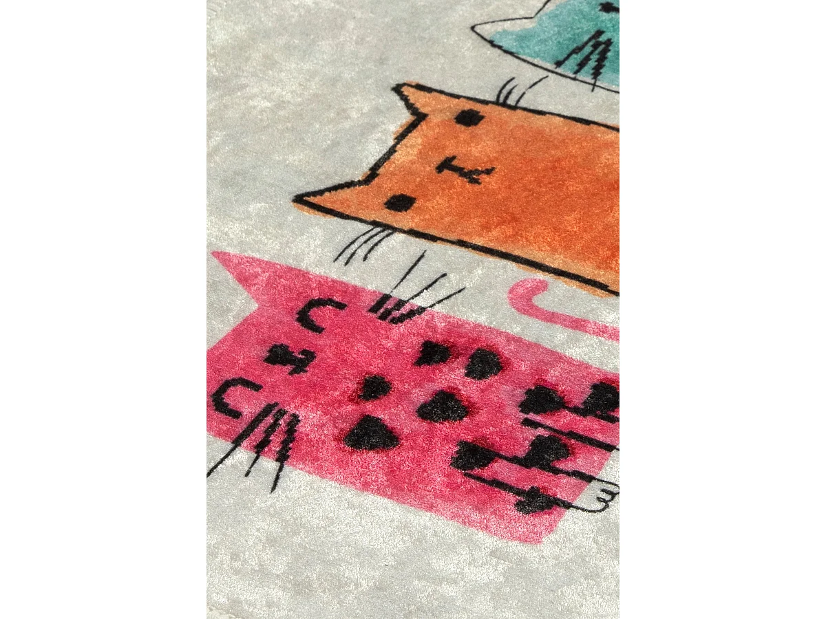 Alfombra de baño Baby Cats (40 x 60) multicolor