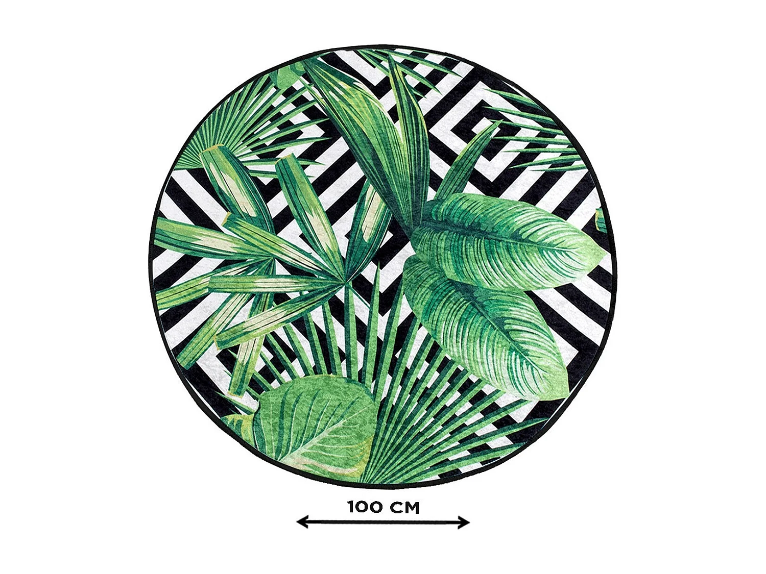 Alfombra de baño Tropic DJT multicolor