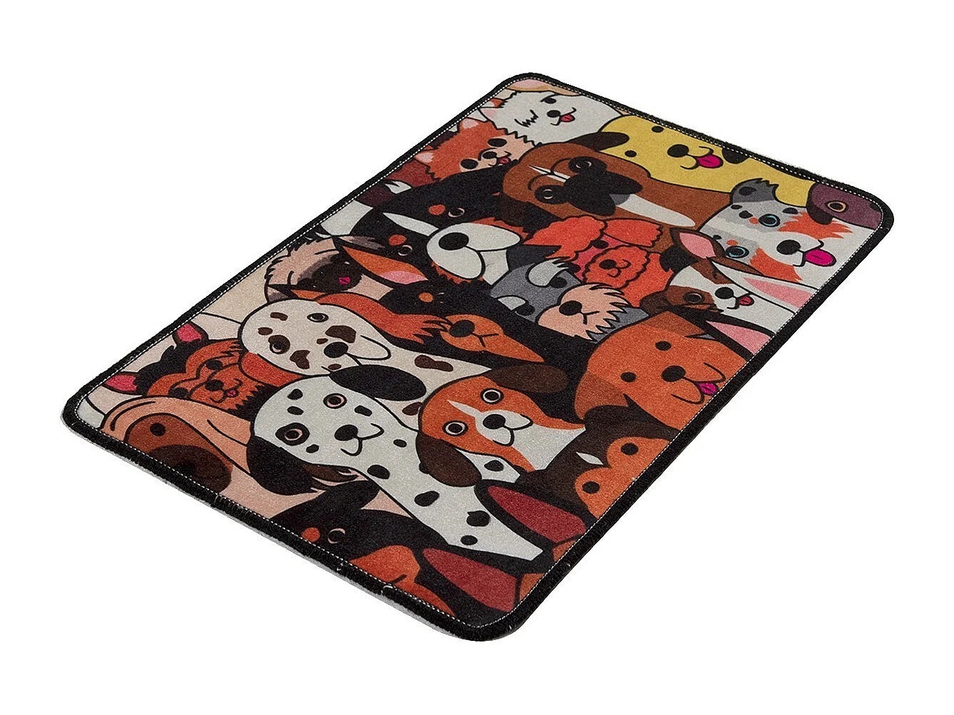 Alfombra de baño Dogs (40 x 60) multicolor