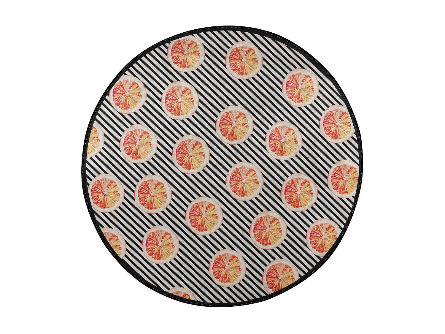 Alfombra de baño Tranche Circle Djt 140 multicolor