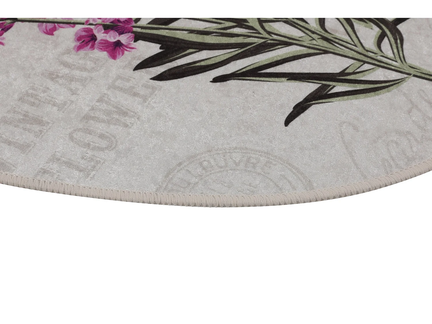 Badezimmerteppich Set 2-teilig rutschfest Lavender