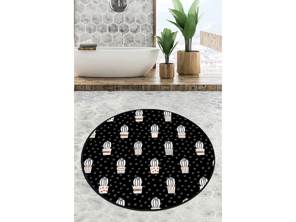 Alfombra de baño Temperature Circle Djt 200 multicolor