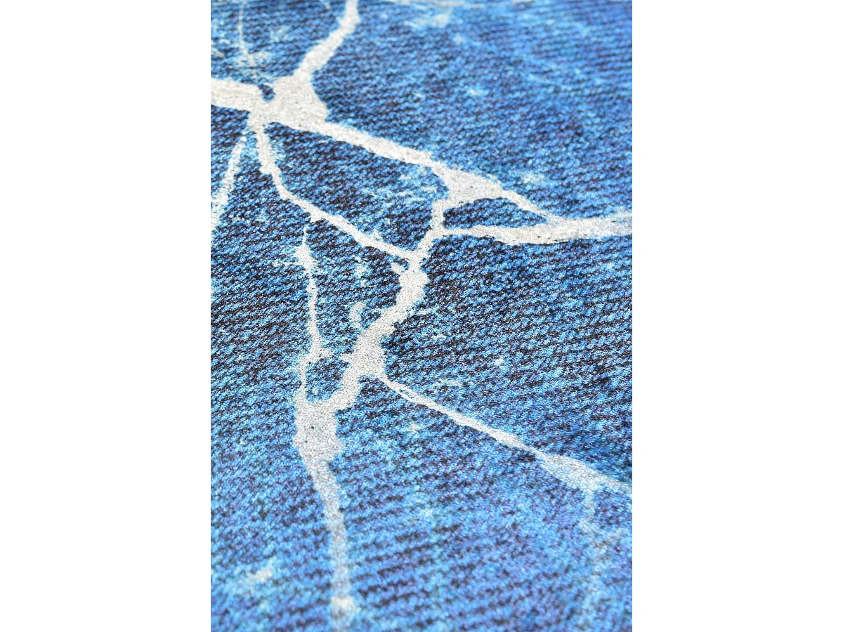 Alfombra de baño Set (2 piezas) Denim multicolor