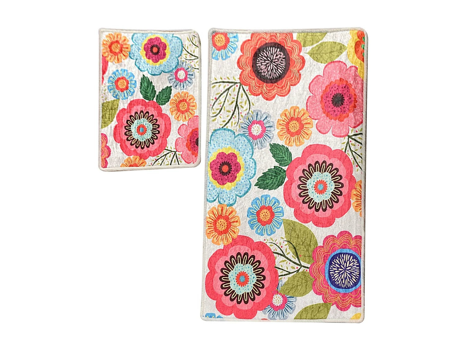 Alfombra de baño Set (2 piezas) Galvin multicolor