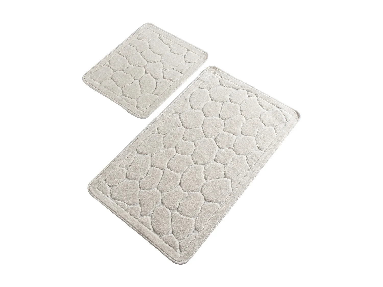 Alfombra de baño Set (2 piezas) Lino  multicolor