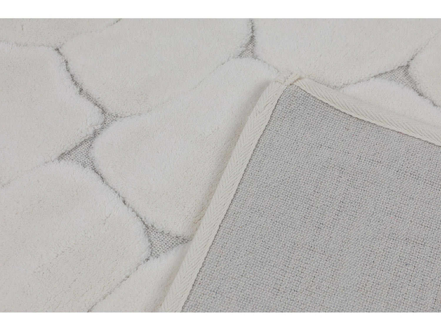 Alfombra de baño Set (2 piezas) Lino  multicolor