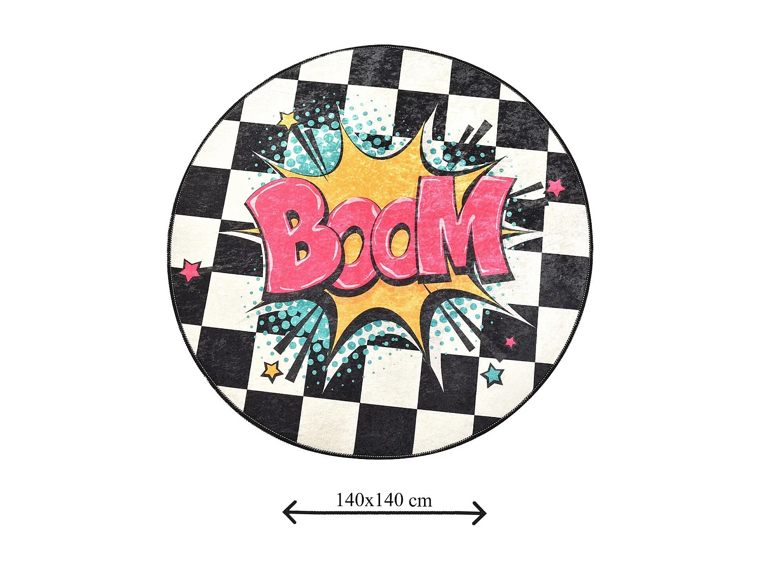 Alfombra de baño Boom (140) multicolor