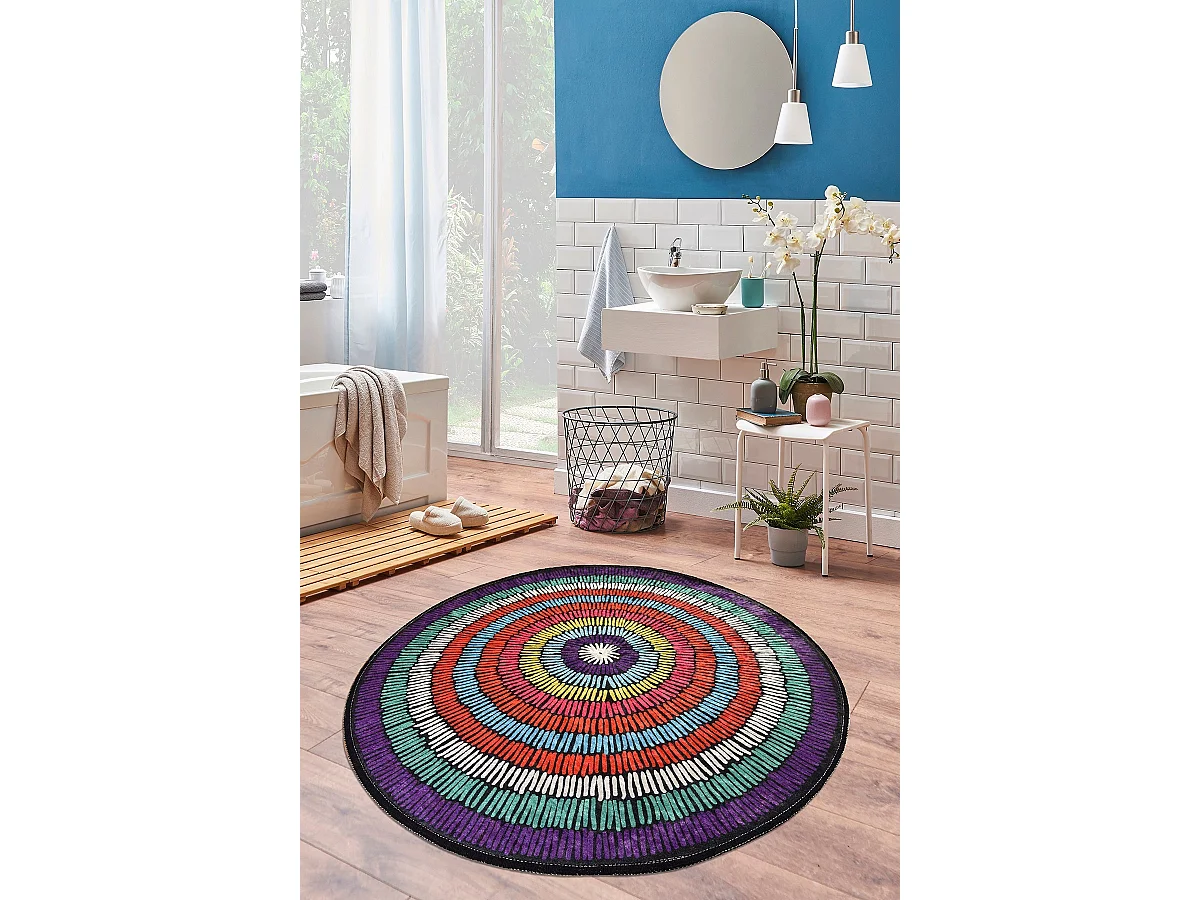 Alfombra de baño Bubble (100) multicolor