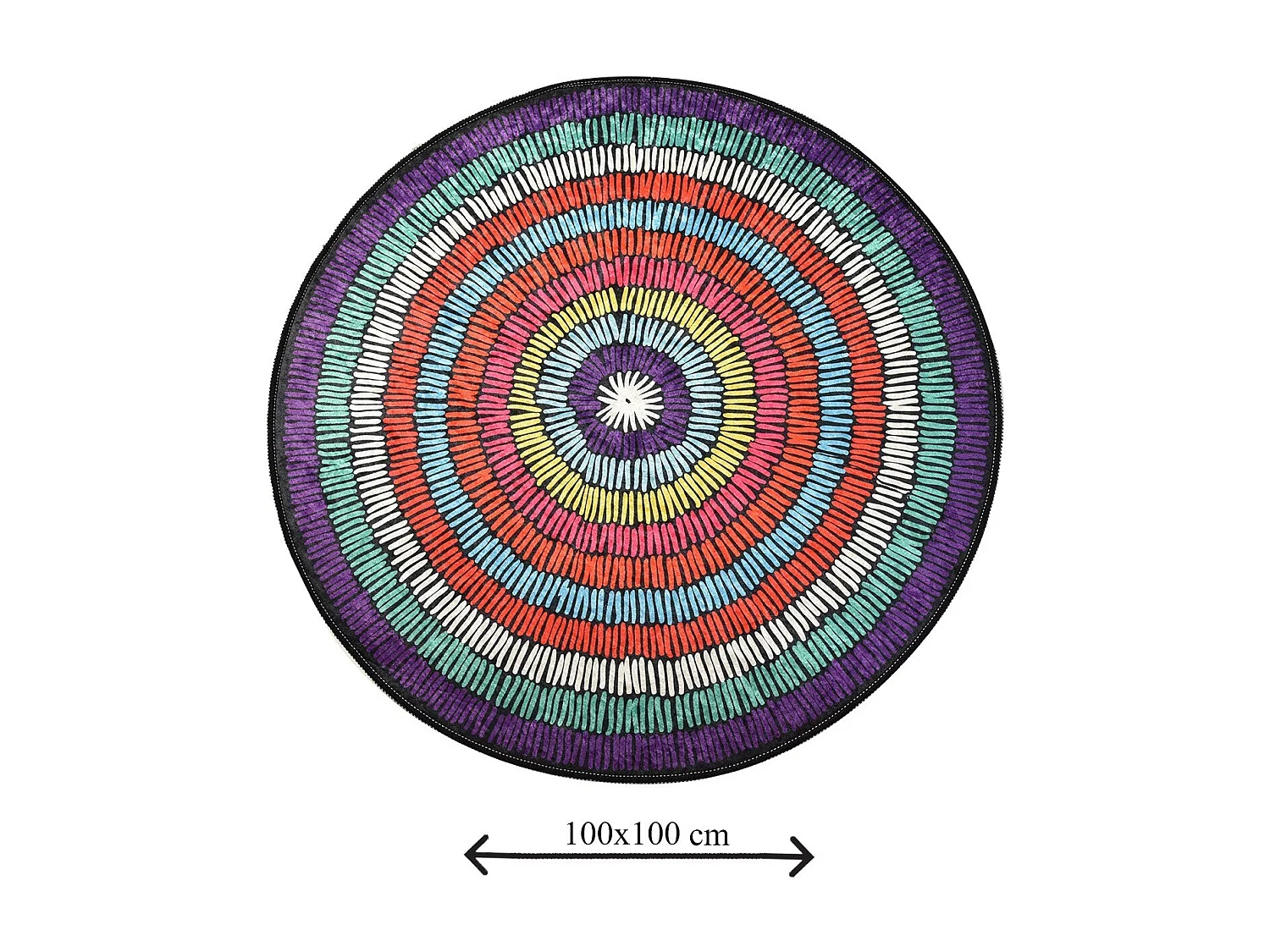 Alfombra de baño Bubble (100) multicolor