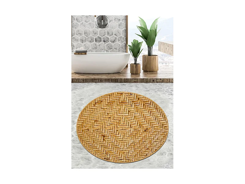 Alfombra de baño Tetris Djt (200 cm) multicolor