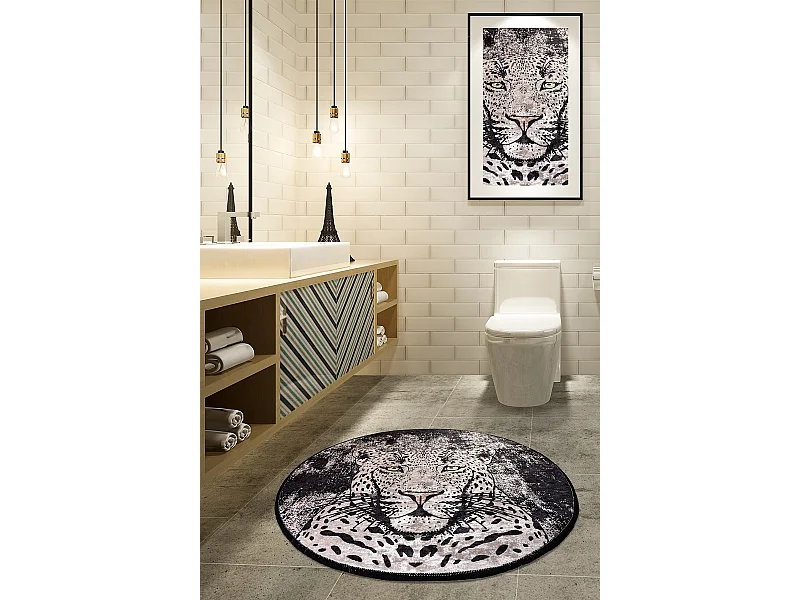 Alfombra de baño Tiger (140) multicolor