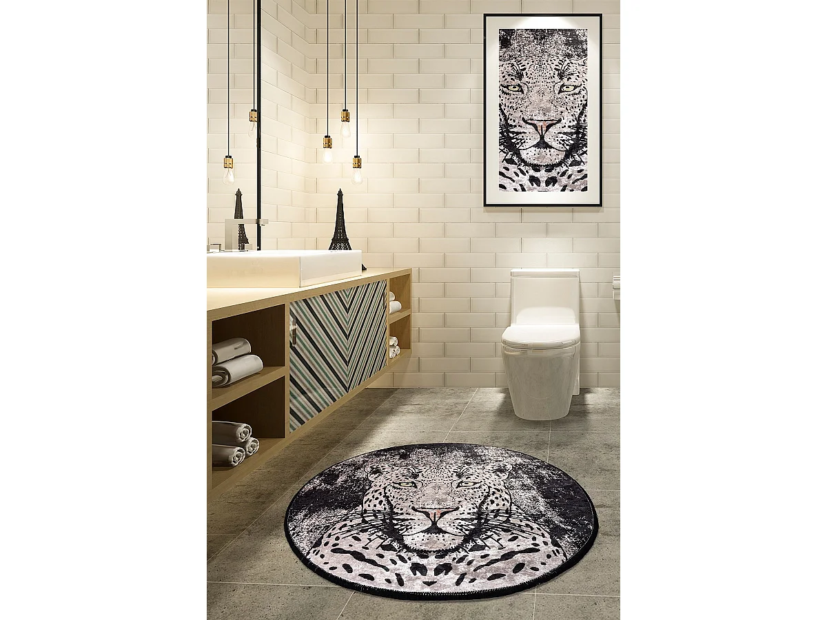 Alfombra de baño Tiger (140) multicolor