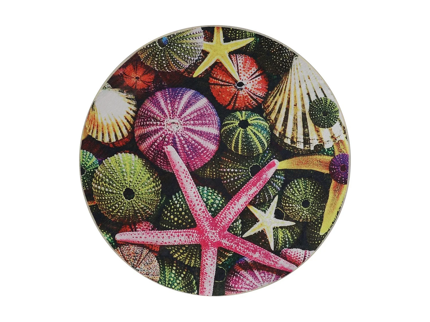 Alfombra de baño Estrella 120 multicolor