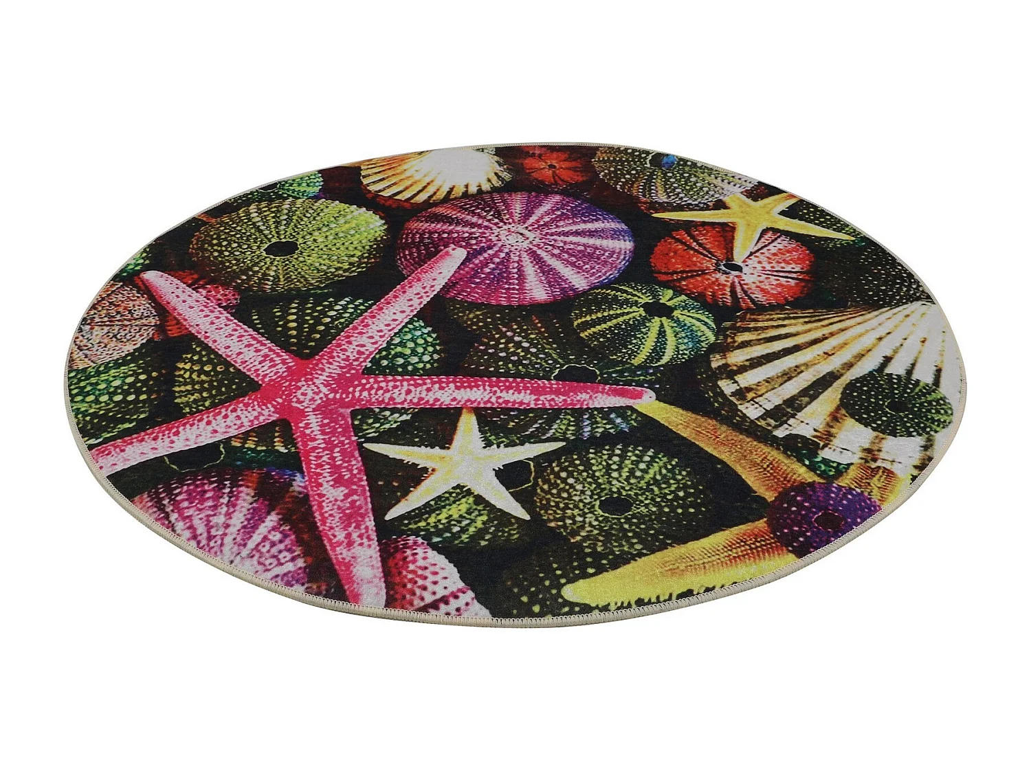 Alfombra de baño Estrella 120 multicolor