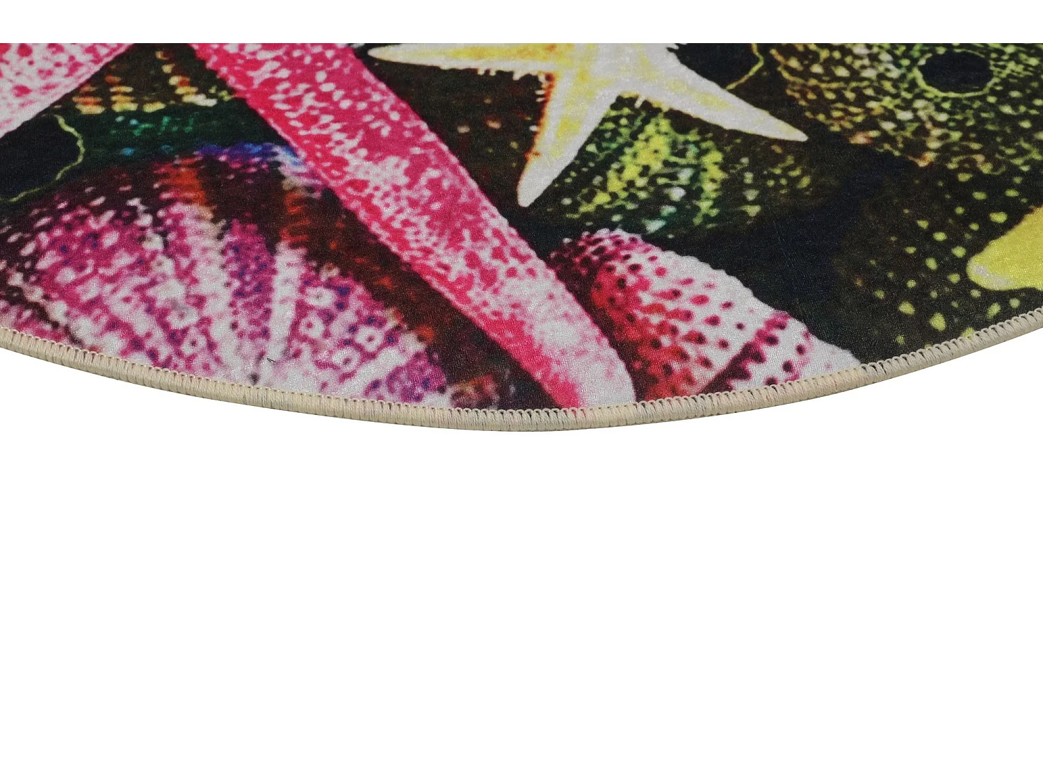 Alfombra de baño Estrella 120 multicolor