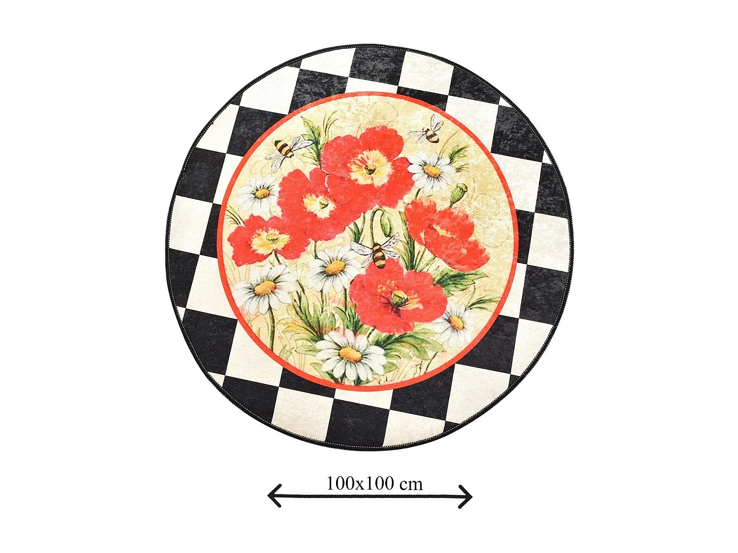 Alfombra de baño Rox (100) multicolor