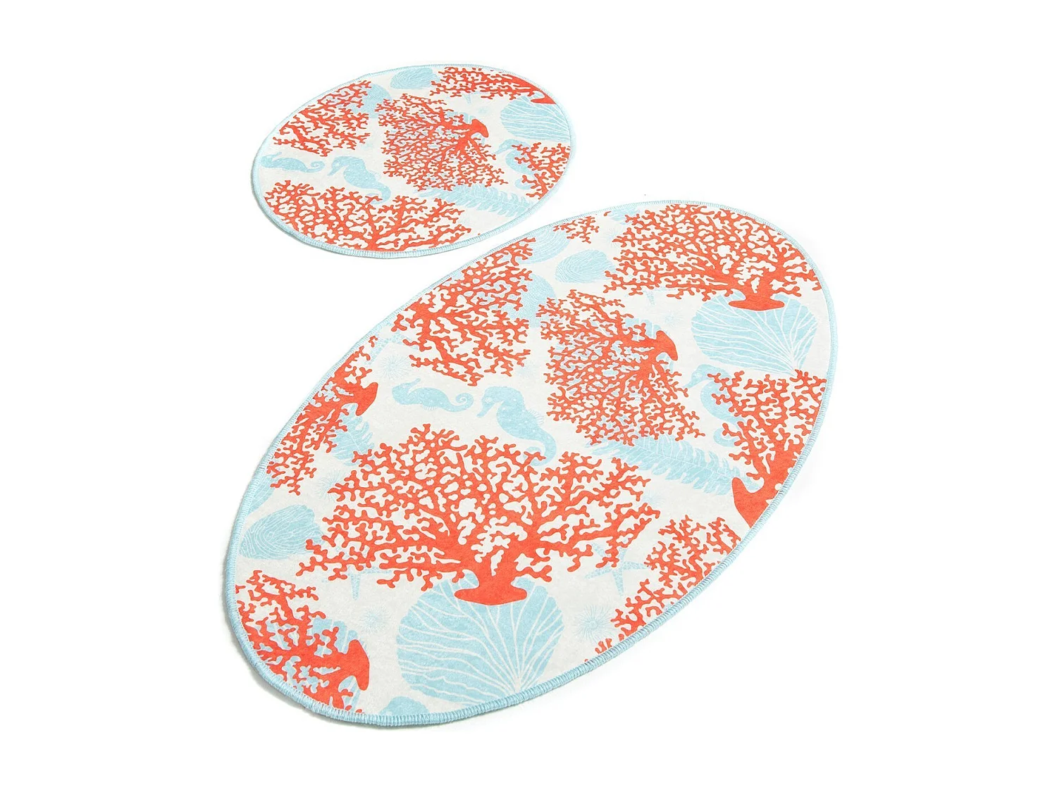 Alfombra de baño Set (2 piezas) Moss DJT multicolor