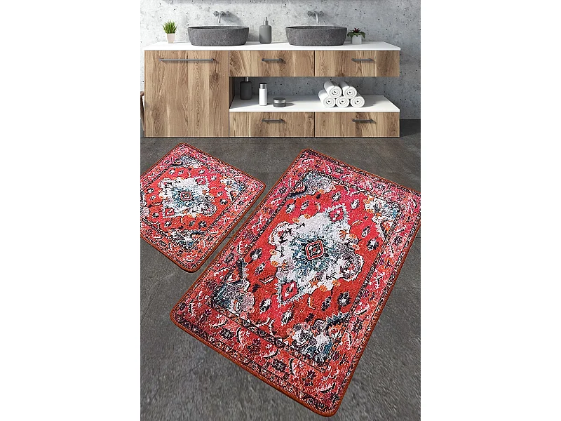 Alfombra de baño Set (2 piezas) Authentic azul