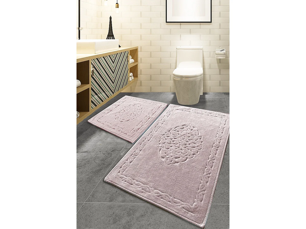 Alfombra de baño Set (2 piezas) Elite  multicolor