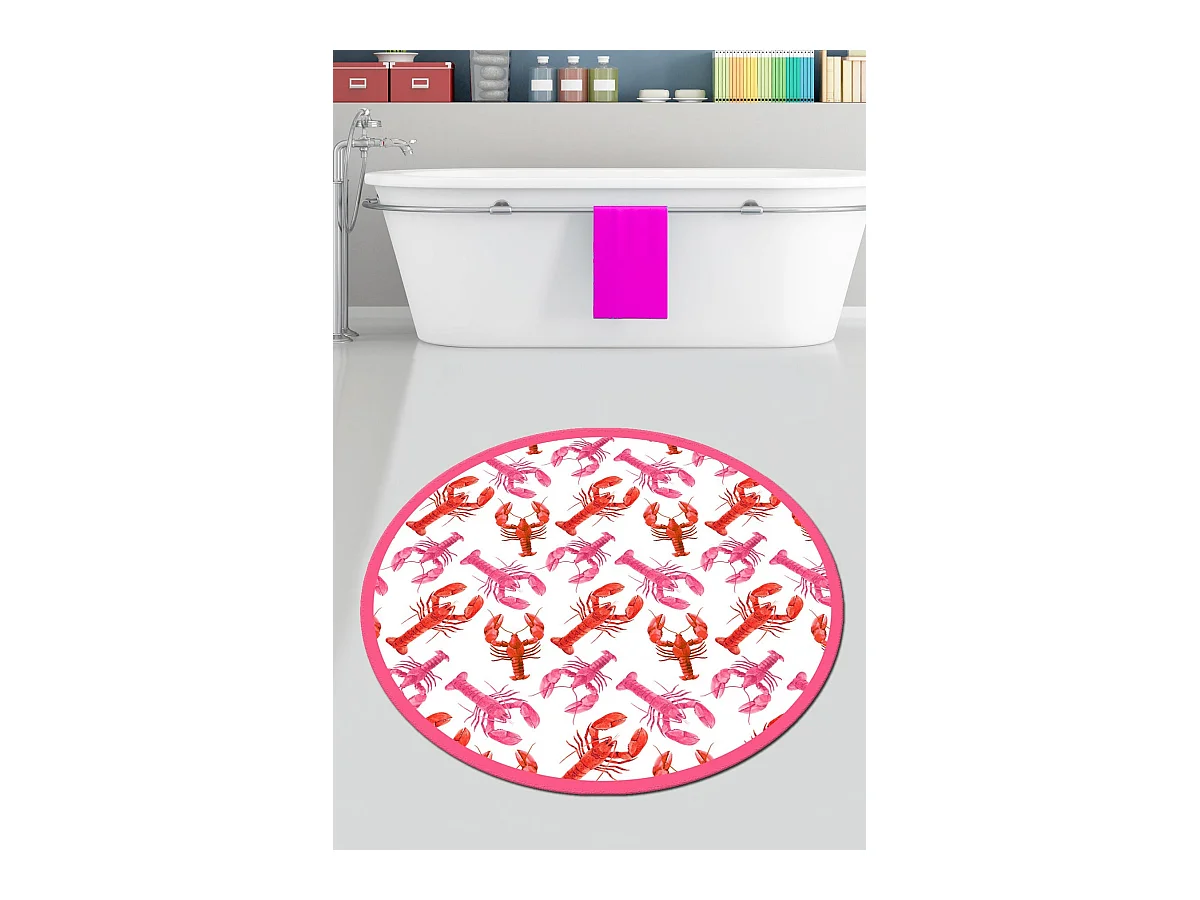 Alfombra de baño Homard Djt (200 cm) multicolor