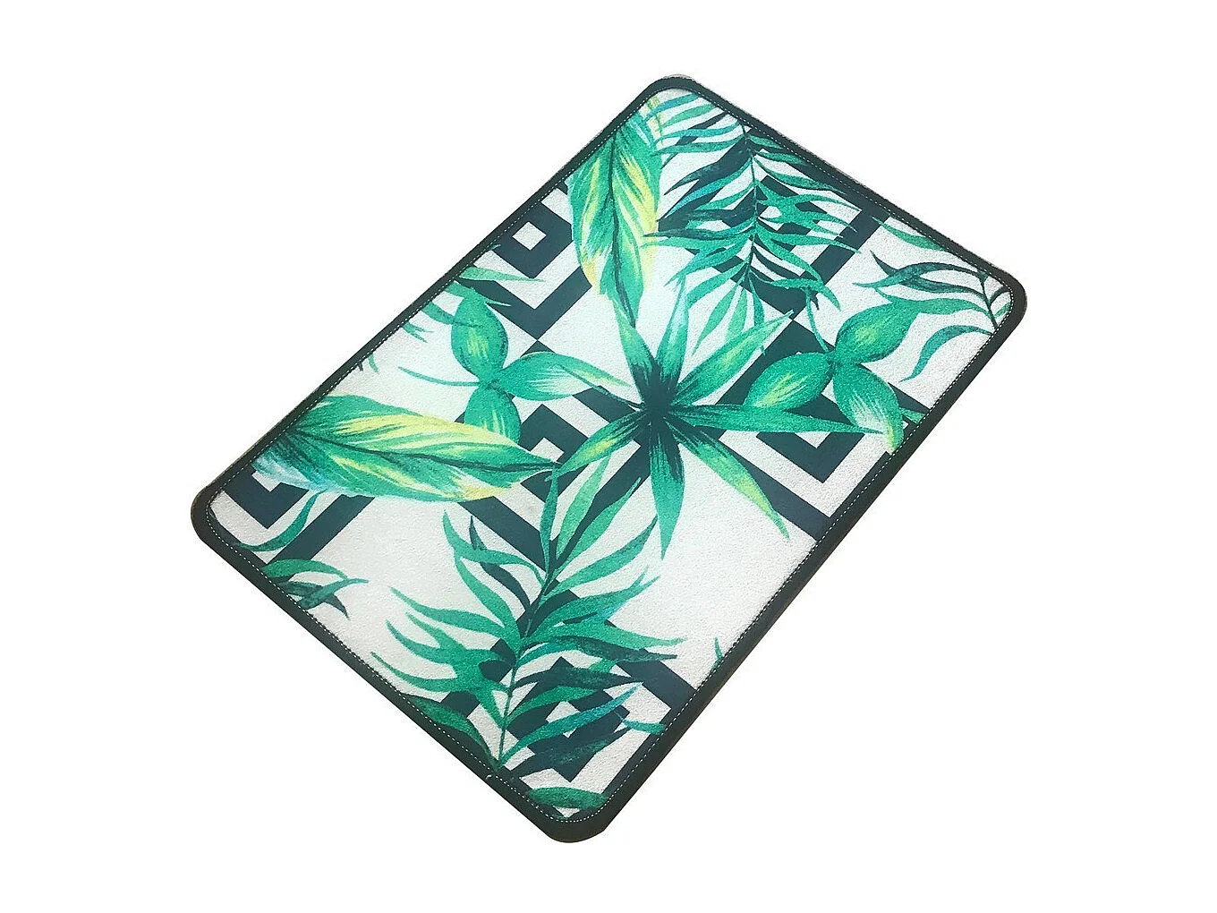 Alfombra de baño Botanic DJT multicolor