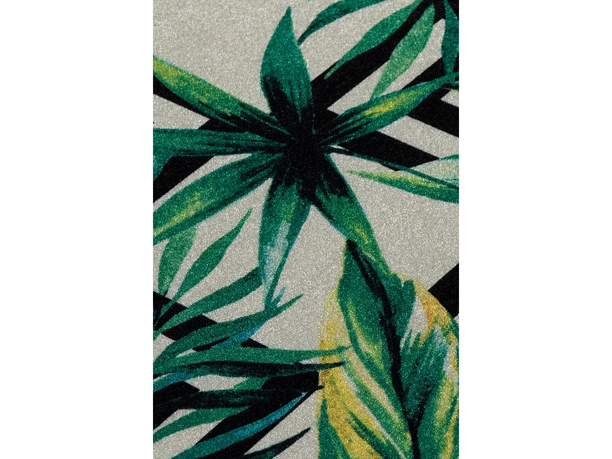 Alfombra de baño Botanic DJT multicolor